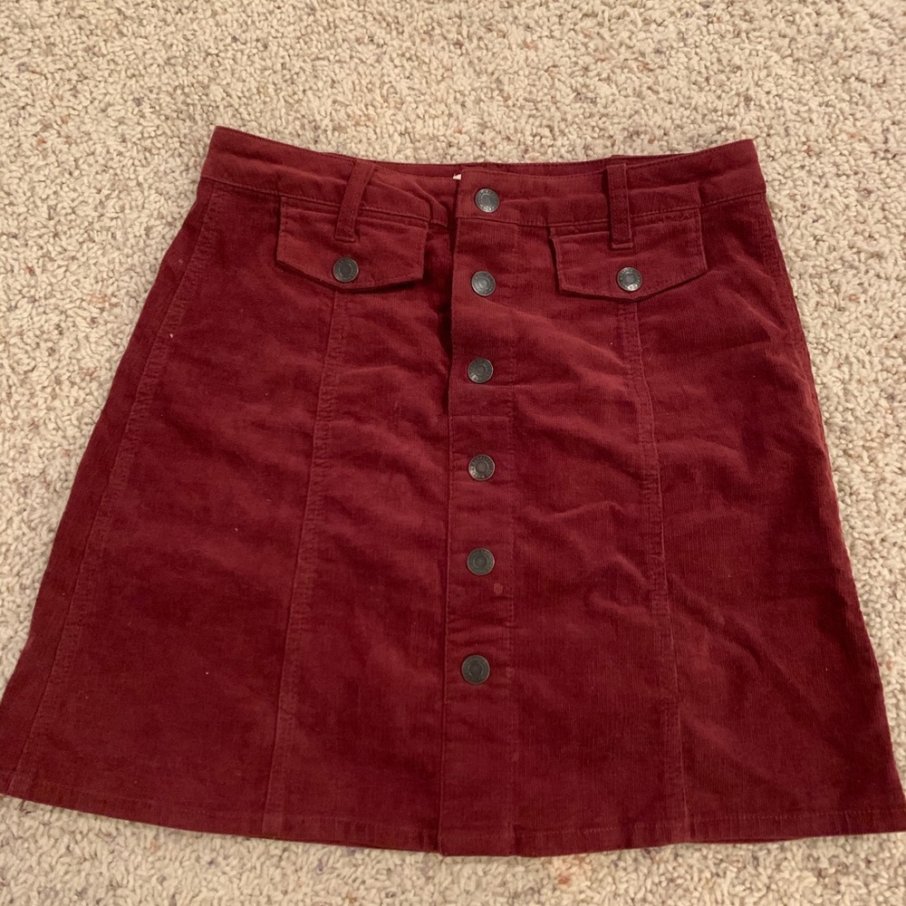 Corduroy Skirt
